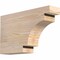 Ekena Millwork Mediterranean Smooth Rafter Tail, Douglas Fir, 3 1/2"W x 10"H x 16"L RFT04X10X16MED00SDF - alternate 1